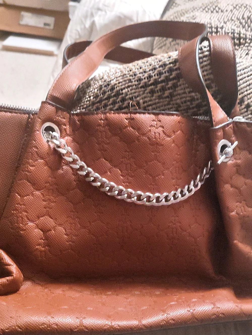 Nanette lepore Brown Tote Bag